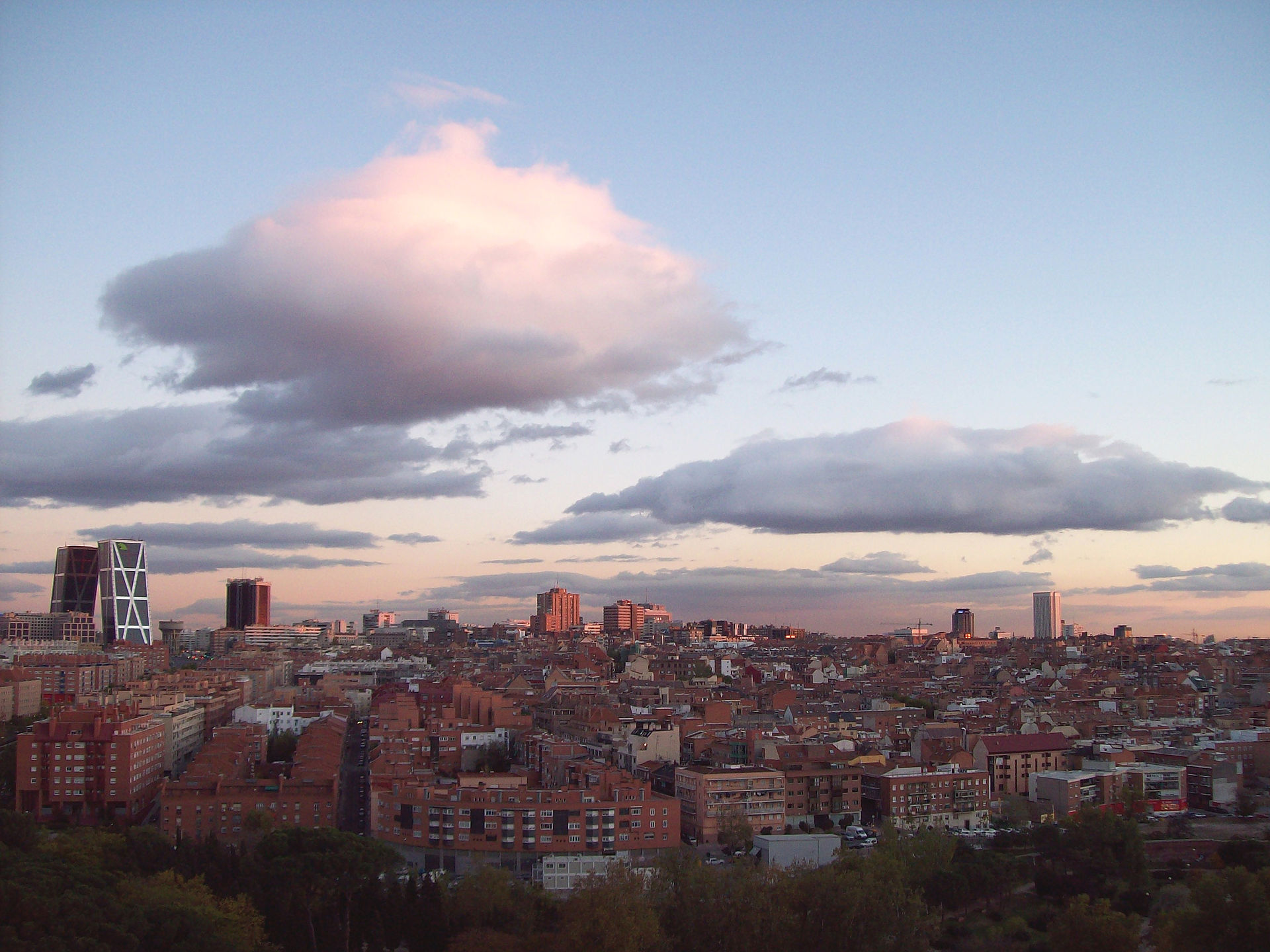 MADRID SKYLINE